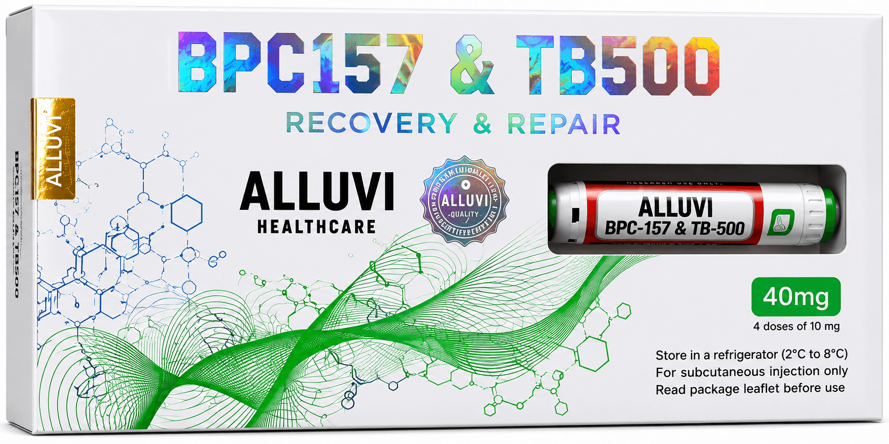 Alluvi BPC157 & TB500 40mg Pen image 1