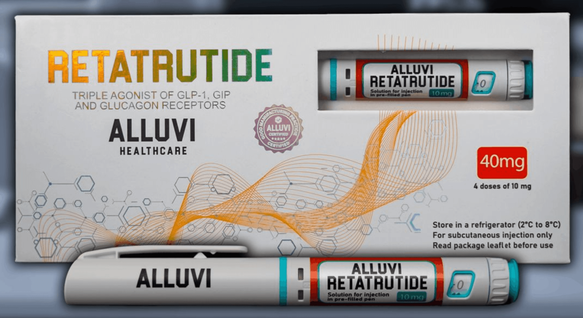 Alluvi Retatrutide 40mg Pen image 2