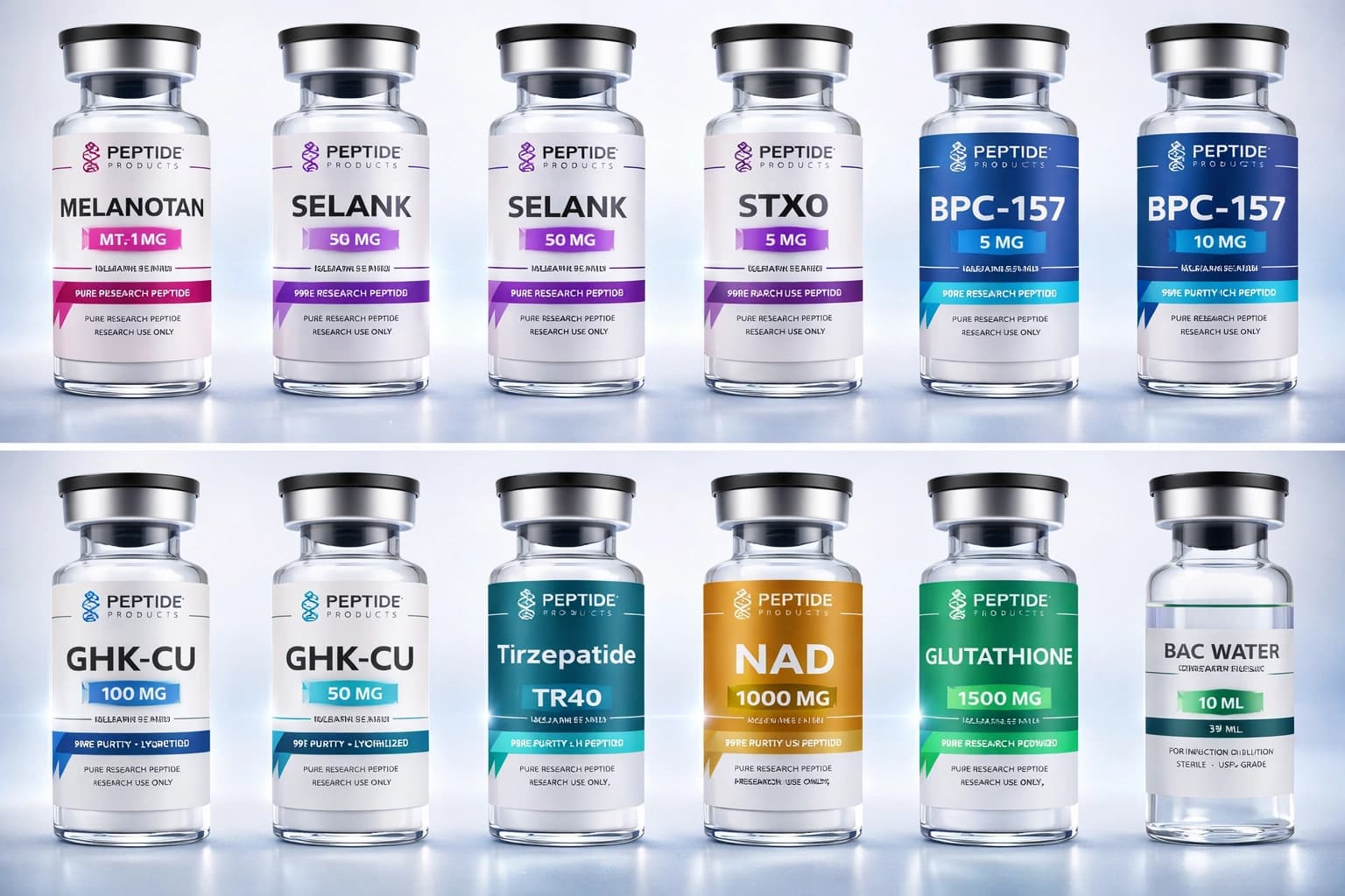 Laboratory peptide compounds research product range