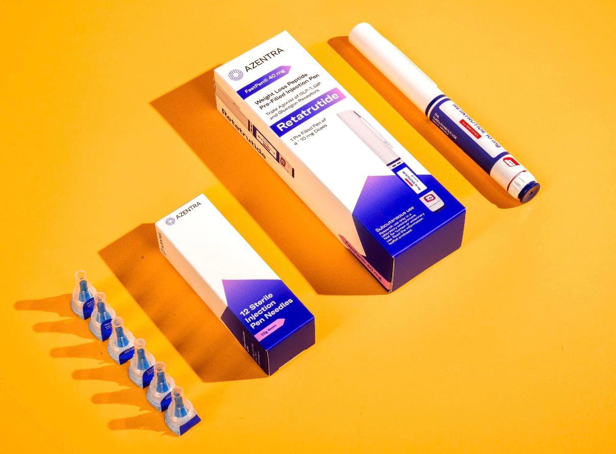 Retatrutide 40mg UK research peptide pen