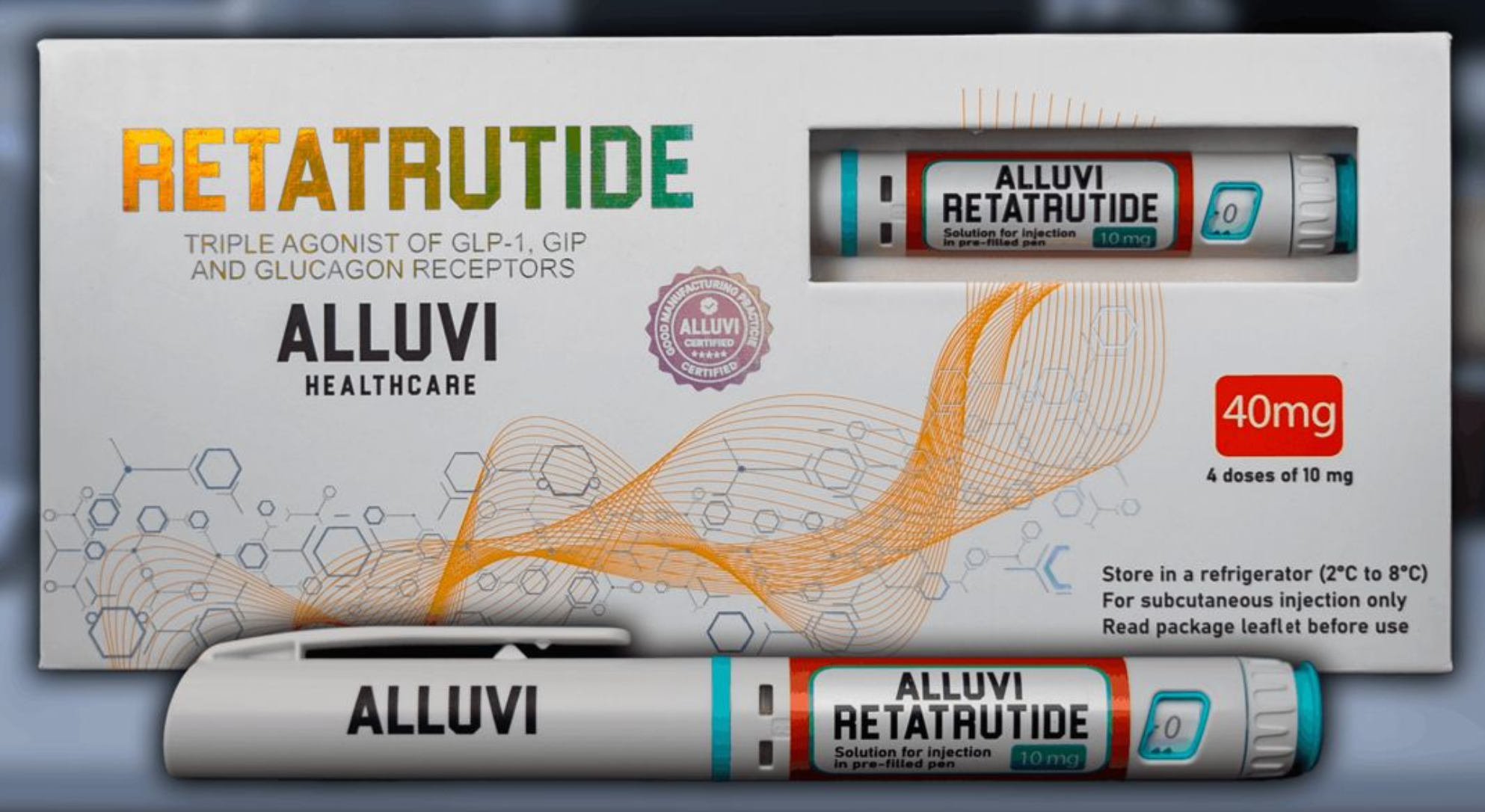 Alluvi Retatrutide 40mg Pen